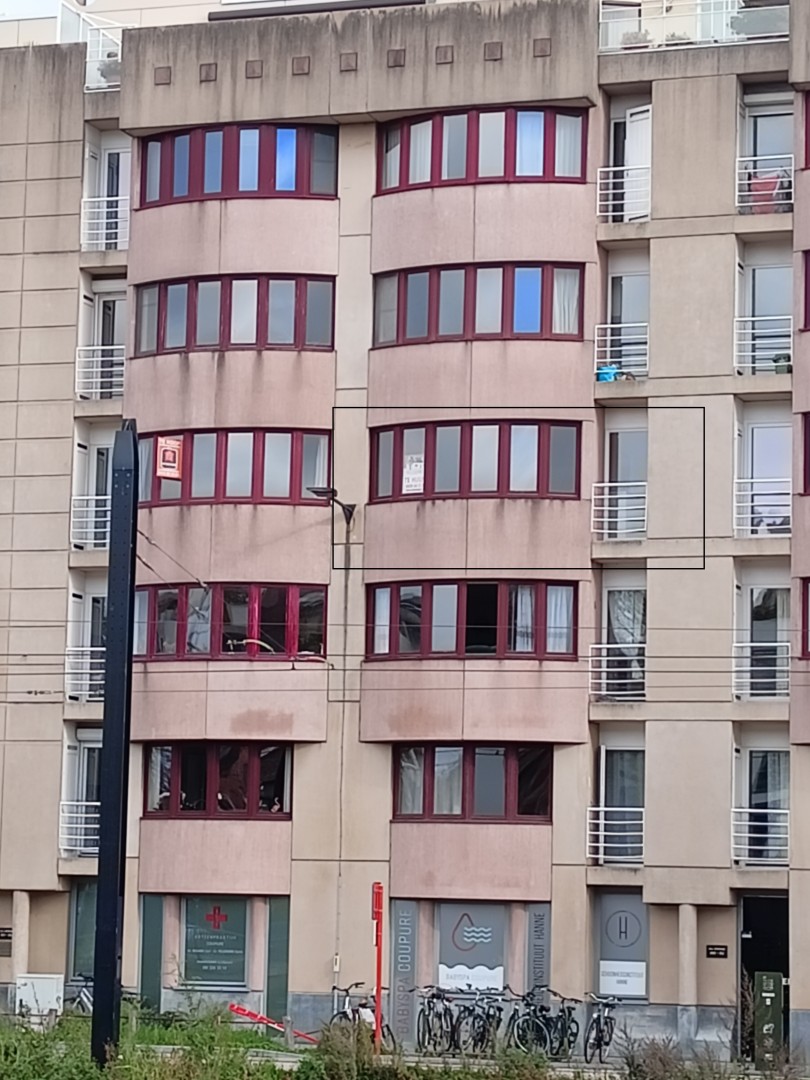 Gent: Appartment with 2 parking-lots